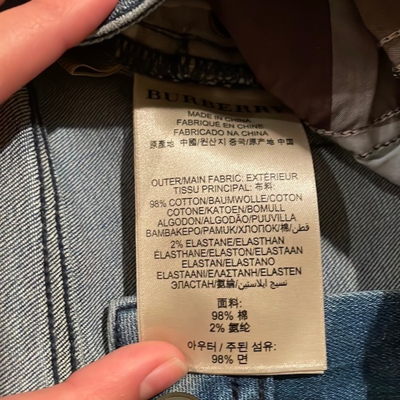 Women’s Burberry Brit Westbourne Skinny Ankle Jeans - Size 29 - Picture 4 of 11